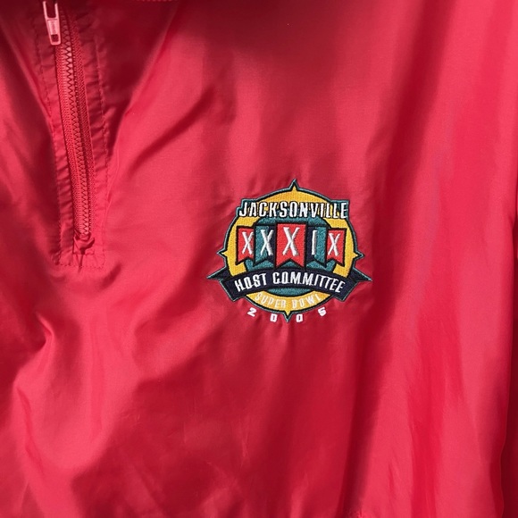Vintage NFL Jacksonville Florida Super Bowl Windbreaker 2000’s Jaguars Jacket - Picture 4 of 9